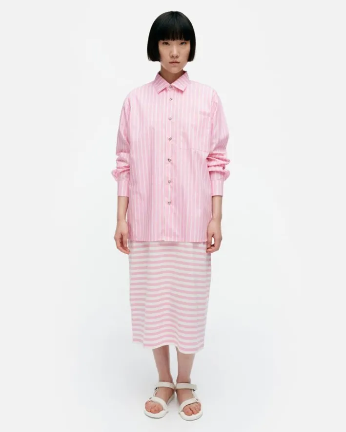 Marimekko Kioski Jokapoika Cotton Shirt<Woman Tops & Tunics