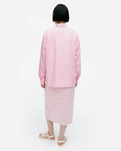 Marimekko Kioski Jokapoika Cotton Shirt<Woman Unisex