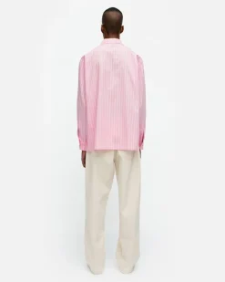 Marimekko Kioski Jokapoika Cotton Shirt<Woman Unisex
