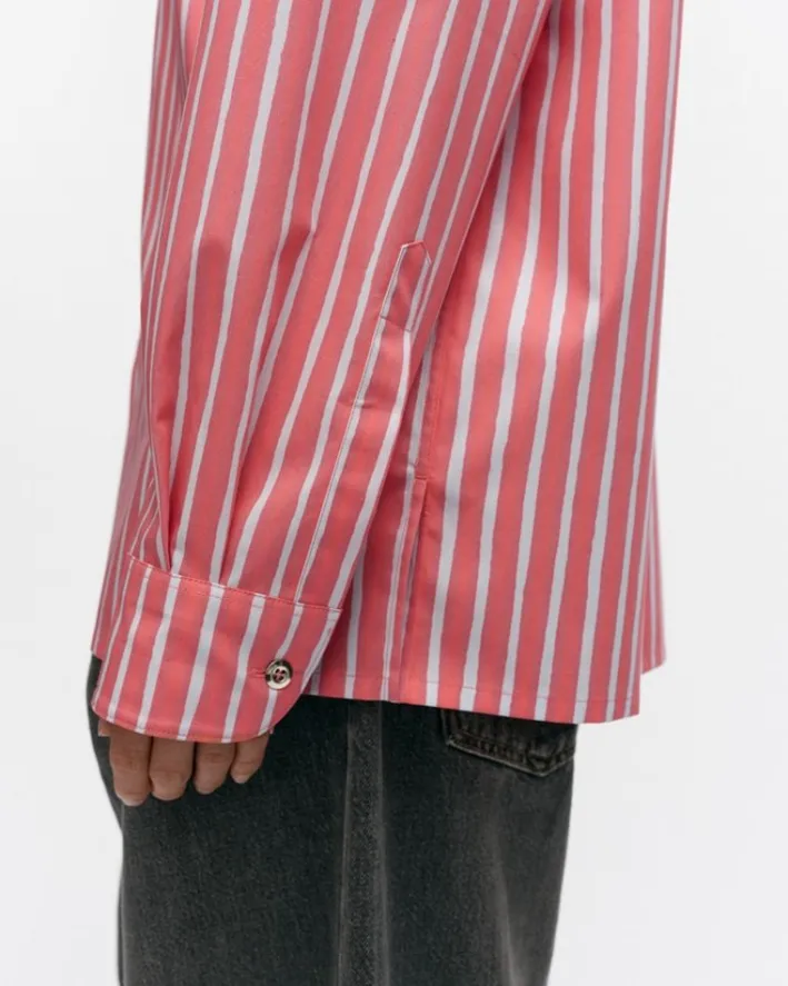 Marimekko Kioski Jokapoika Cotton Shirt<Woman Unisex