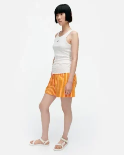 Marimekko Kioski Kedol Unikko Placement Rib Top<Woman Tops & Tunics