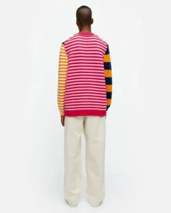 Marimekko Kioski Kesakoju Maalis Patja Cotton Knitted Top<Woman Unisex