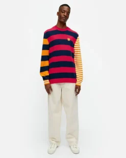 Marimekko Kioski Kesakoju Maalis Patja Cotton Knitted Top<Woman Knits & Sweaters
