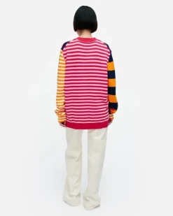 Marimekko Kioski Kesakoju Maalis Patja Cotton Knitted Top<Woman Knits & Sweaters