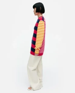 Marimekko Kioski Kesakoju Maalis Patja Cotton Knitted Top<Woman Tops & Tunics