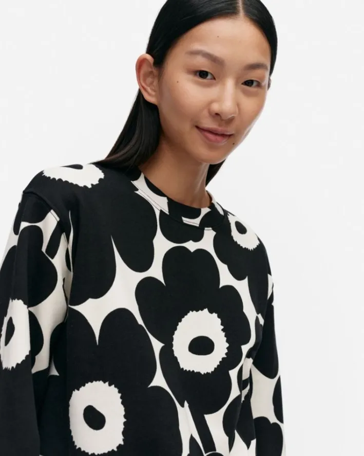 Marimekko Kioski Leiot Pieni Unikko Sweatshirt<Woman Unisex