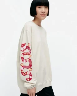 Marimekko Kioski Loisto Jalo Placement Sweatshirt<Woman Unisex