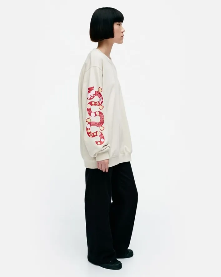 Marimekko Kioski Loisto Jalo Placement Sweatshirt<Woman Unisex