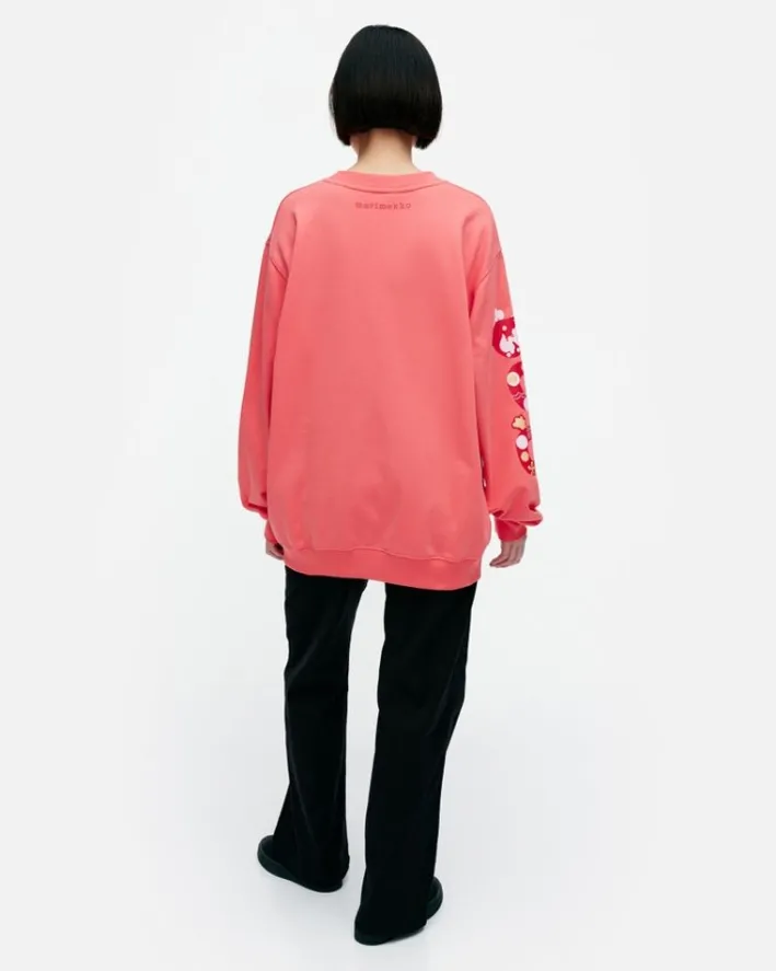 Marimekko Kioski Loisto Jalo Placement Sweatshirt<Woman Unisex