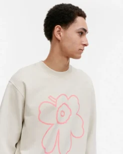 Marimekko Kioski Loisto Piirto Unikko Placement Sweatshirt<Woman Unisex
