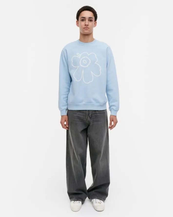 Marimekko Kioski Loisto Piirto Unikko Placement Sweatshirt<Woman Unisex