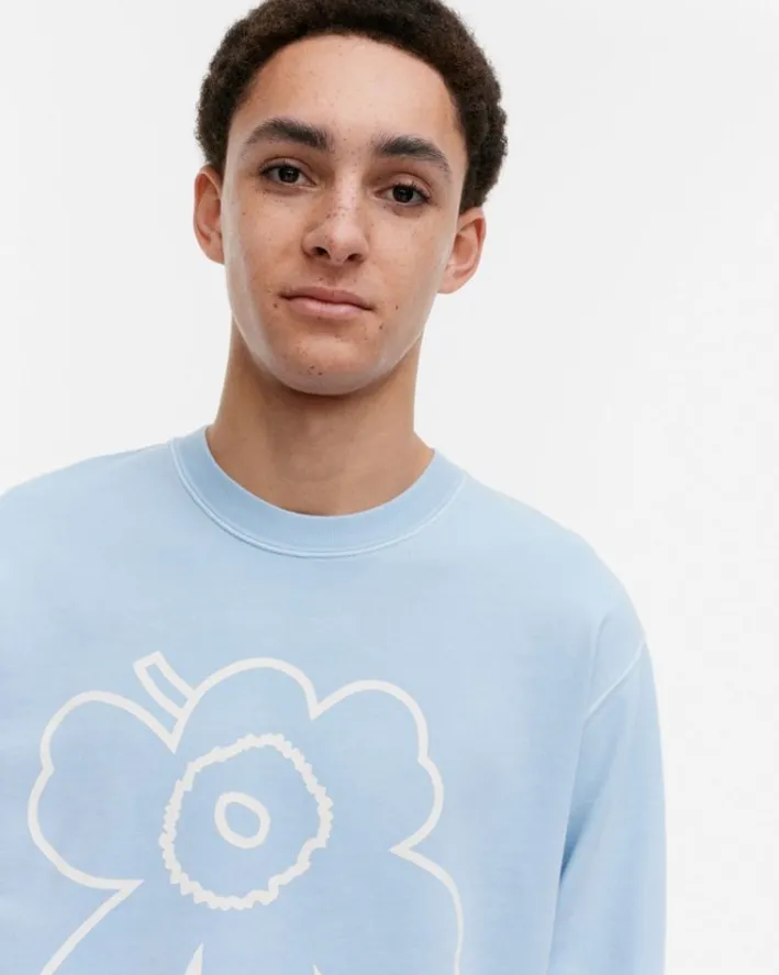 Marimekko Kioski Loisto Piirto Unikko Placement Sweatshirt<Woman Unisex