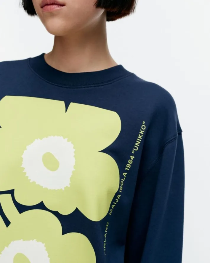 Marimekko Kioski Loisto Unikko Placement Sweatshirt<Woman Tops & Tunics