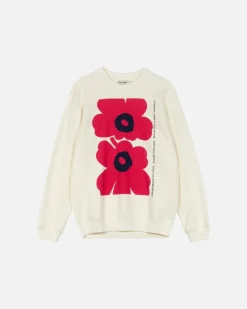 Marimekko Kioski Loisto Unikko Placement Sweatshirt<Woman Tops & Tunics