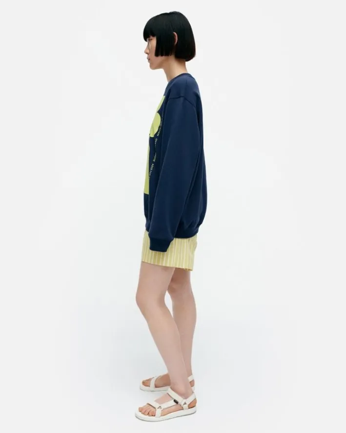 Marimekko Kioski Loisto Unikko Placement Sweatshirt<Woman Unisex