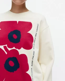Marimekko Kioski Loisto Unikko Placement Sweatshirt<Woman Unisex
