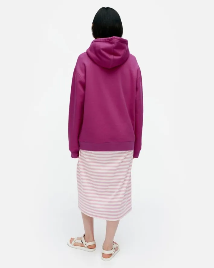 Marimekko Kioski Runoja Unikko Placement Hoodie<Woman Tops & Tunics