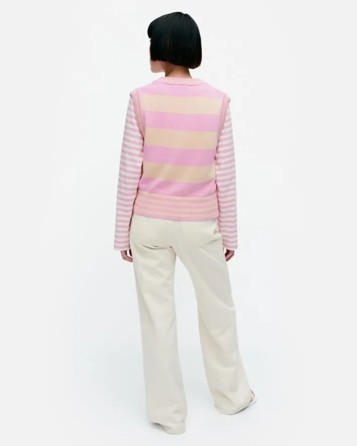Marimekko Kioski Siete Maalis Patja Cotton Knitted Top<Woman Knits & Sweaters
