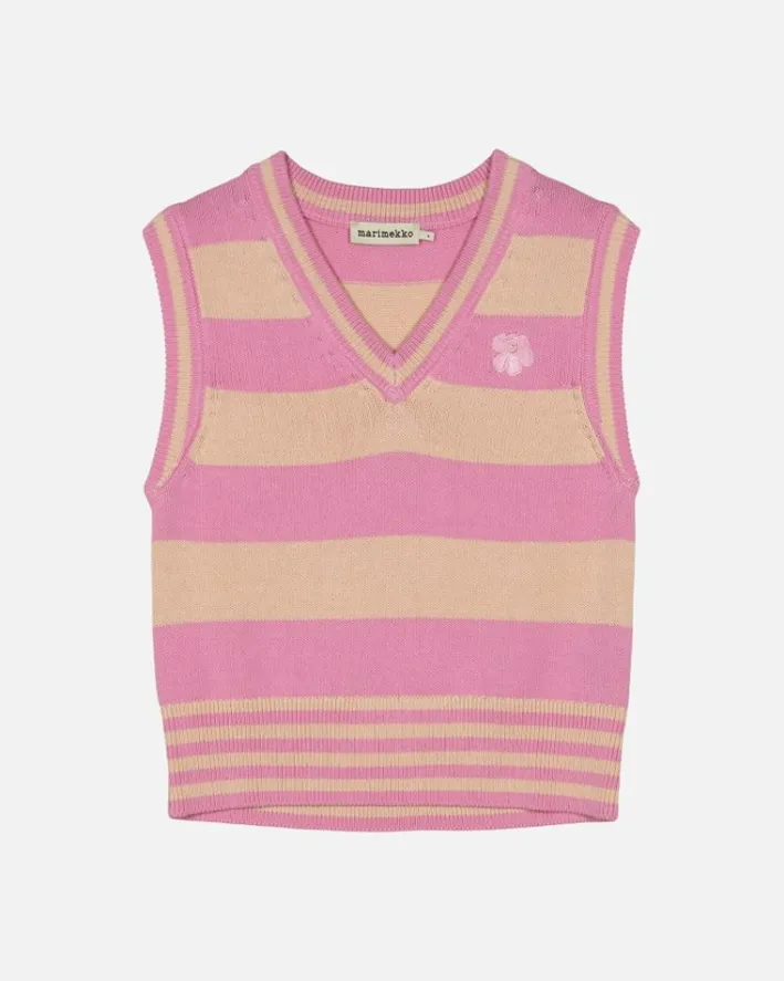 Marimekko Kioski Siete Maalis Patja Cotton Knitted Top<Woman Knits & Sweaters