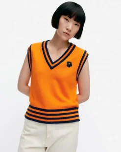 Marimekko Kioski Siete Patja Cotton Knitted Top<Woman Knits & Sweaters