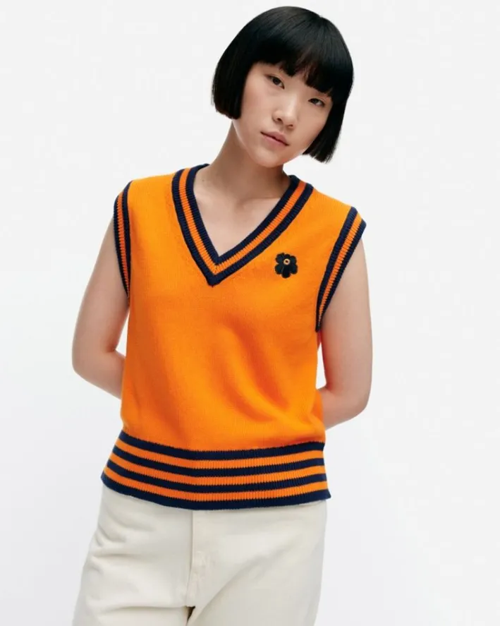 Marimekko Kioski Siete Patja Cotton Knitted Top<Woman Knits & Sweaters
