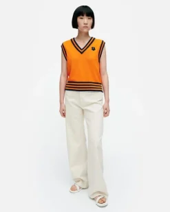 Marimekko Kioski Siete Patja Cotton Knitted Top<Woman Knits & Sweaters