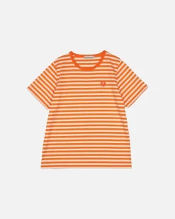 Marimekko Kioski Tasaraita Men Shortsleeve T-Shirt<Woman Unisex
