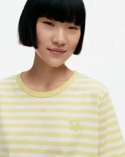 Marimekko Kioski Tasaraita Men Shortsleeve T-Shirt<Woman Tops & Tunics