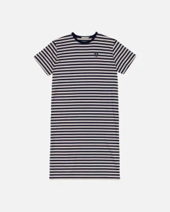 Marimekko Kioski Tasaraita Oversized Jersey Dress<Woman Dresses