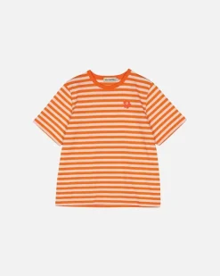 Marimekko Kioski Tasaraita Relaxed Shortsleeve T-Shirt<Woman Tops & Tunics