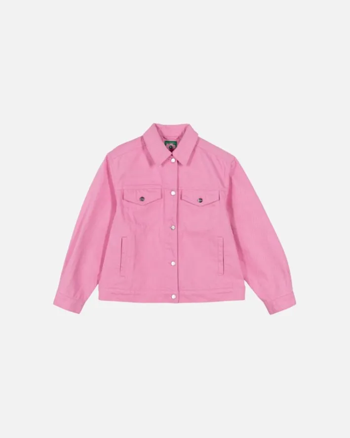 Marimekko Kioski Ystavyys Unikko Denim Jacket<Woman Coats & Jackets