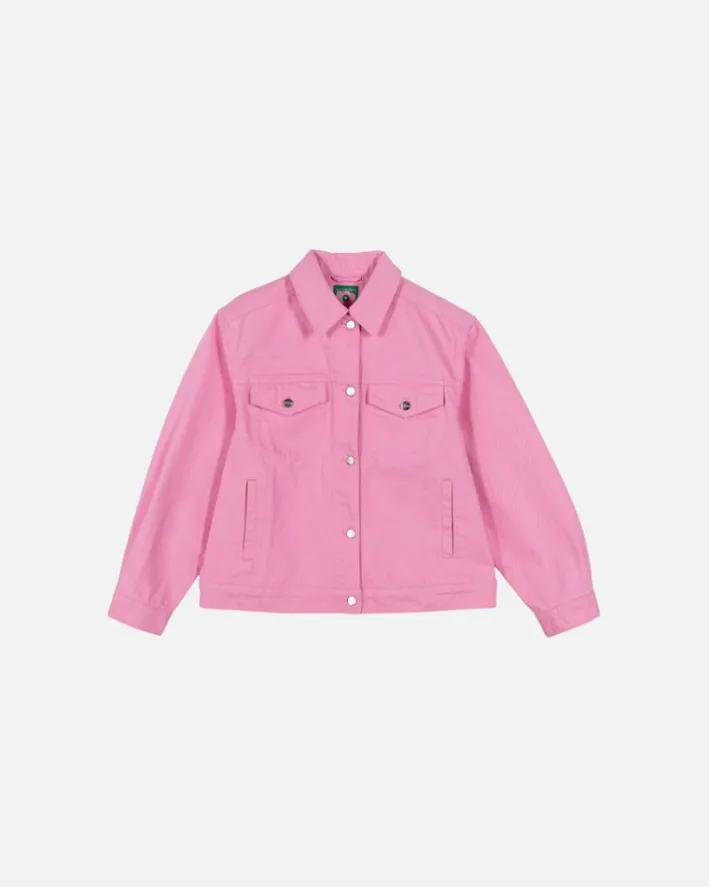 Marimekko Kioski Ystavyys Unikko Denim Jacket<Woman Coats & Jackets