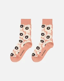 Marimekko Kirmailla Unikko Socks<Woman Socks