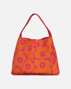 Marimekko Knitted Bag Large Unikko Shoulder Bag<Woman Shoulder Bags