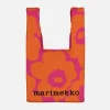 Marimekko Knitted Mini Tote Unikko Shoulder Bag<Woman Shoulder Bags