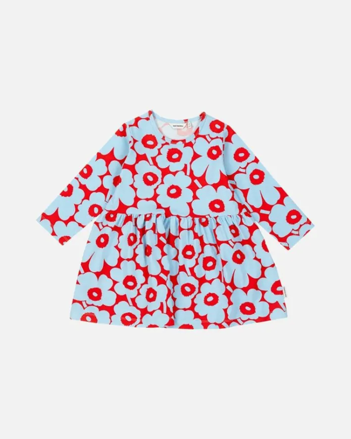 Marimekko Kukkakoru Mini Unikot Ii Dress<Woman Kids' Clothing