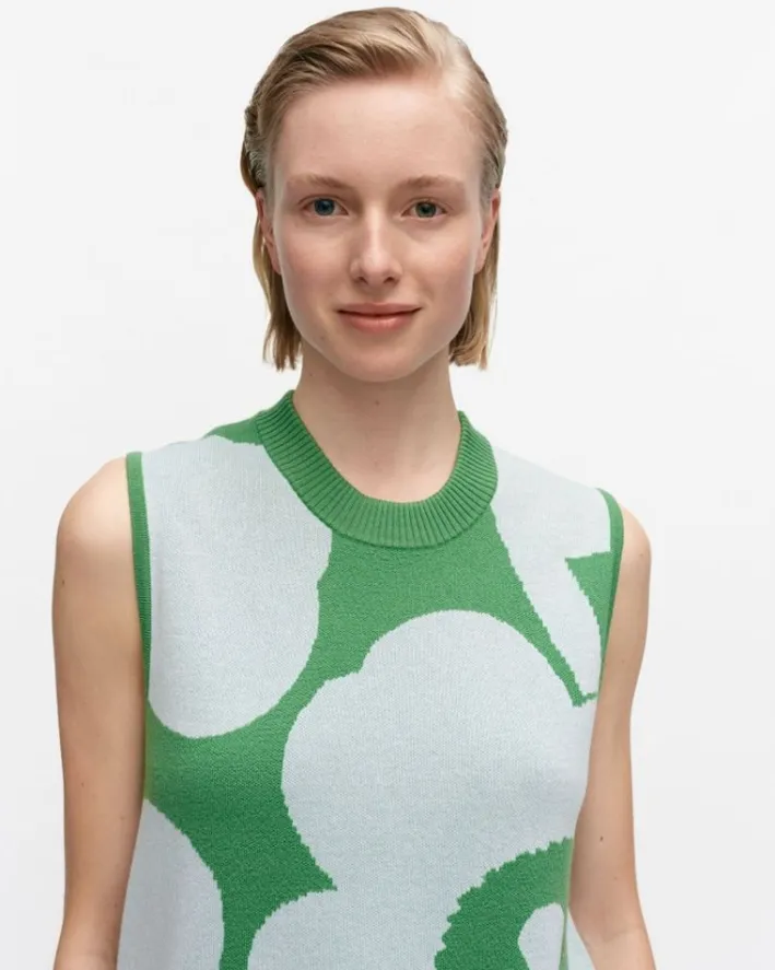 Marimekko Kulma Unikko Knitted Wool Vest<Woman Tops & Tunics