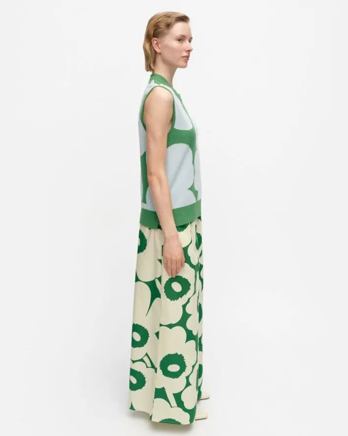 Marimekko Kulma Unikko Knitted Wool Vest<Woman Knits & Sweaters