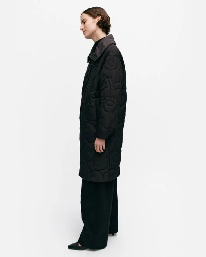Marimekko Kurtiini Unikko Coat<Woman Coats & Jackets