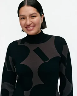 Marimekko Kuutio Unikko Knitted Turtleneck<Woman Knits & Sweaters