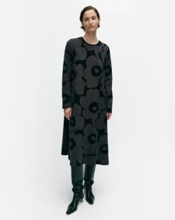 Marimekko Lehtokielo Unikko Jerseydress<Woman Dresses