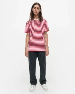 Marimekko Lyhythiha Shirt<Woman Unisex
