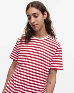 Marimekko Lyhythiha Shirt<Woman Unisex
