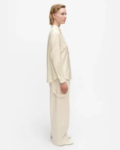 Marimekko Maija Pikkuinen Unikko Silk Shirt<Woman Tops & Tunics