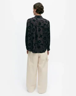 Marimekko Maija Unikko Silk Shirt<Woman Tops & Tunics