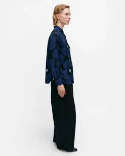 Marimekko Maija Unikko Silk Shirt<Woman Tops & Tunics