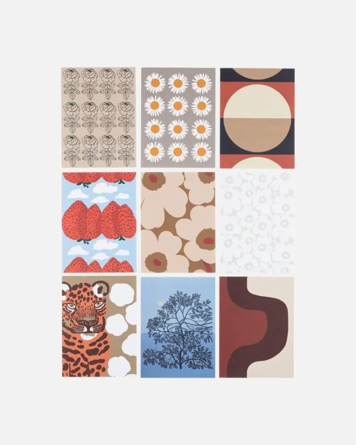 Marimekko / Maija Isola Notecard Set 10 Pcs With Envelope<Woman Home Decor