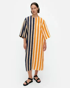 Marimekko Markkinat Merirosvo Cupro Mix Dress<Woman Dresses