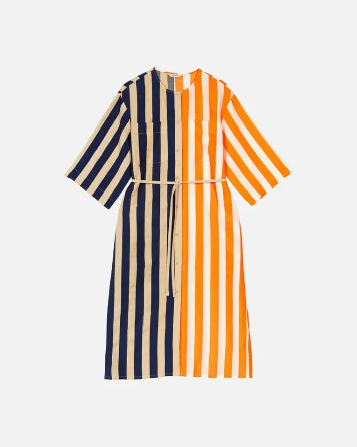 Marimekko Markkinat Merirosvo Cupro Mix Dress<Woman Dresses