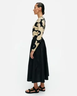 Marimekko Meimi Mini Unikko Cotton Poplin Skirt<Woman Skirts